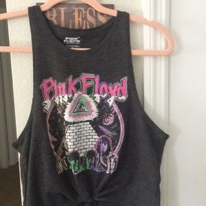 Very cute Pink Floyd Crop top
